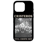 Cristeros Viva Cristo Rey Católico Romano Sagrado Carcasa para iPhone 16 Pro
