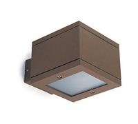 Cristher Lighting - Aplique de pared MILAN marrón óxido GX53 exterior IP65 2x6W