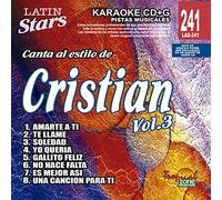 Cristian Castro Kara - Karaoke: Cristian, Vol. 3 - Latin Stars Karaoke