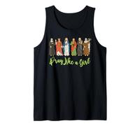 Cristiana Católica Mujeres Jesús Rezar Religiosa Niña Camiseta sin Mangas