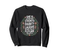 Cristiana Fuerza Dignidad Ríe Futuro Sudadera