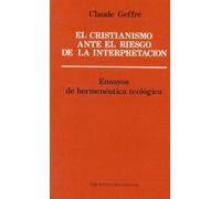 Cristianismo Ante El riesgo de La Interp (OTROS TITULOS)