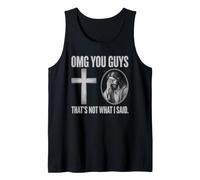 Cristianismo Cristiano para Hombres Mujeres Evangelio Camiseta sin Mangas