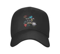 Cristianismo: Fe. con Dios Todo Es Posible. Unisex Snapback Cap Cómoda Gorra Trucker Casual Sombrero para Running Deporte Verano
