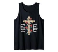 Cristianismo Jesús Dios Jesús Religión Biblia Cristo Cruz Camiseta sin Mangas