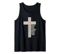 Cristianismo Jesús Dios Jesús Religión Biblia Cristo Cruz Camiseta sin Mangas
