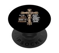 Cristianismo Jesús Dios Jesús Religión Biblia Cristo Cruz PopSockets PopGrip Adhesivo