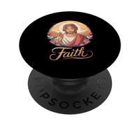 Cristianismo Jesús Dios Jesús Religión Biblia Cristo Cruz PopSockets PopGrip Adhesivo