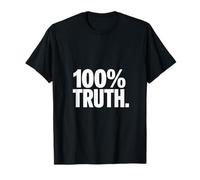 Cristiano 100% Verdad Inspiración Positiva Camiseta