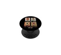Cristiano Considere Flores Silvestres Crecen Verso PopSockets PopGrip Adhesivo