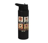 Cristiano Considere Flores silvestres crecen verso Stainless Steel Insulated Water Bottle