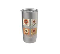 Cristiano Considere Flores silvestres crecen verso Vaso térmico de acero inoxidable de doble pared