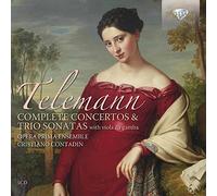 Cristiano Contadin - TELEMANN: Complete Concertos and Trio Sonatas with viola da gamba
