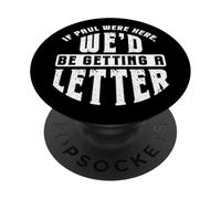 Cristiano Divertido Si Pablo Estamos Aquí Estaríamos PopSockets PopGrip Adhesivo