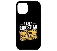 Cristiano en construcción Dios aún no ha terminado la diversión espiritual Carcasa para iPhone 12/12 Pro