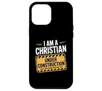 Cristiano en construcción Dios aún no ha terminado la diversión espiritual Carcasa para iPhone 12 Pro Max