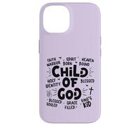 Cristiano Hijo de Dios Guerrero de fe Carcasa para iPhone 14