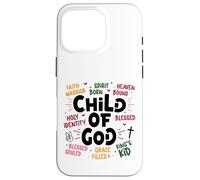 Cristiano Hijo de Dios Guerrero de fe Carcasa para iPhone 16 Pro