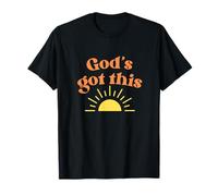 Cristiano inspirador y lindo - Dios tiene esto Camiseta