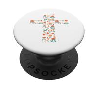 Cristiano Jesús Cristianismo Jesús Cristiano PopSockets PopGrip Adhesivo