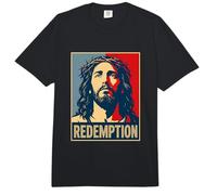Cristiano Jesús REDENCIÓN Cruz Salvación Comfort Colors Adult Heavyweight T-Shirt