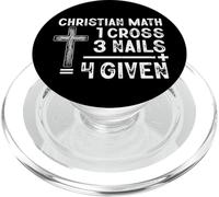 Cristiano Matemáticas Divertido Cristo Seguidor Religión Matemáticas Amante PopSockets PopGrip para MagSafe