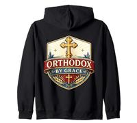 Cristiano Ortodoxo por Gracia Nuevo Convertido Jesucristo Fe Sudadera con Capucha