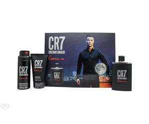 Cristiano Ronaldo CR7 Game On Eau de Toilette 100ml Gel de Ducha 150ml Spray Corporal 150ml Pack 3