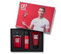 Cristiano Ronaldo Cr7 3 Piece Gift Set: EDT 100ml - Shower Gel 150ml For Men