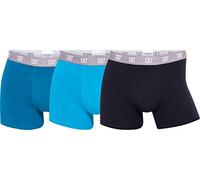 Cristiano Ronaldo Cr7 Lot de 3 Boxers en Coton pour Homme Bañadores Ajustados para Hombre, Azul Marino/Azul/Azul Claro, XXL