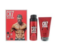 Cristiano Ronaldo Cr7 - Set de regalo de gel de ducha + spray corporal, para hombre y mujer, perfecto para el cuidado diario, 150 ml