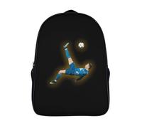 Cristiano Ronaldo Mochilas Para Niñas, Niños Mochilas Escolare Juveniles De Primaria Mochila Infantil Impermeable Chica Mochilas De Viaje Colegio Bolsas De Gran Capacidad 40x28x16cm