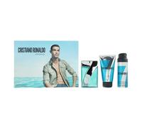 Cristiano ronaldo origins set de regalo de 3 piezas: eau de toilette 1