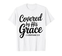 Cristiano Salvado Redimido Gracia Cubierta Jesús Señor Dios Cristo Camiseta
