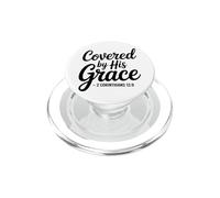 Cristiano Salvado Redimido Gracia Cubierta Jesús Señor Dios Cristo PopSockets PopGrip para MagSafe