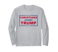 Cristianos contra la fe de Trump por los falsos ídolos Manga Larga