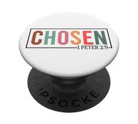Cristianos elegidos Hombres y Mujeres Cristianos PopSockets PopGrip Adhesivo