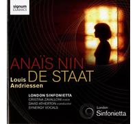 Cristina Zavalloni (Stimme) - Andriessen: Anais Nïn/De Staat