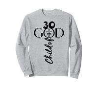 Cristo Dios 30 AÑOS JESÚS 30 DE Nacimiento Sudadera