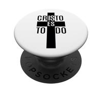 Cristo es Todo para mí; Él es el Amigo más Grande PopSockets PopGrip Adhesivo