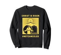 Cristo ha resucitado Pascua no cancelada Resurrección Fe Sudadera