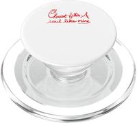 Cristo llena-un alma como la mía Fe e inspiración cristiana PopSockets PopGrip para MagSafe