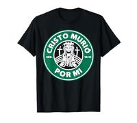 Cristo murió por mí, ahora yo vivo para Él. Camiseta