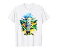 Cristo Redentor Brasil Río de Janeiro Viajes Católicos Camiseta