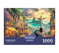 Cristo Redentor_ Brasil Rompecabezas De 1000 Piezas para Adultos Niño Puzzle De Papel Ecológico, Puzzle De Juguete para Regalo, 70x50cm/1000pcs