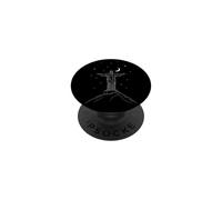 Cristo Redentor Estatua de Noche Río PopSockets PopGrip Adhesivo