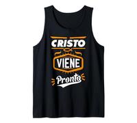 Cristo viene pronto Spanish Bible Verses in Spanish Tee Camiseta sin Mangas