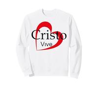 Cristo Vive, Jesus Christian Bible Verse Sayings, Faith Sudadera