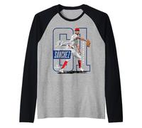 Cristopher Sánchez | Jugador Profesional de Filadelfia | MLBCSA202M Camiseta Manga Raglan