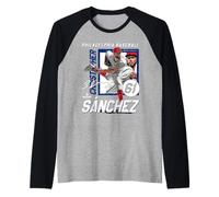Cristopher Sánchez | Jugador Profesional de Filadelfia | MLBCSA203M Camiseta Manga Raglan